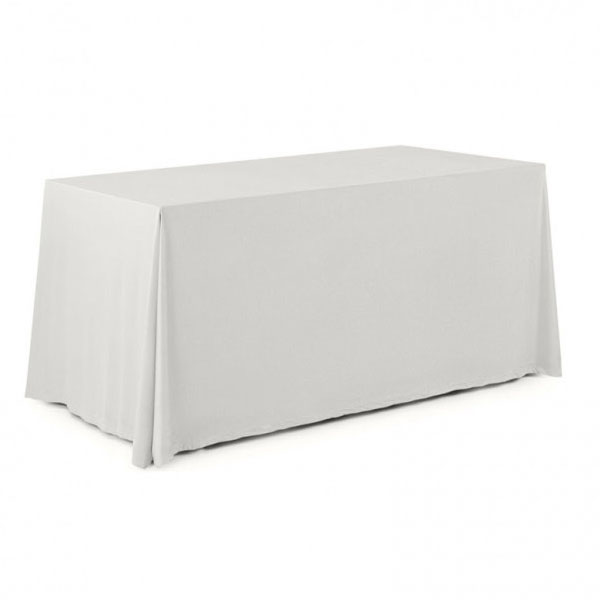 Скатерть прямоугольная белая