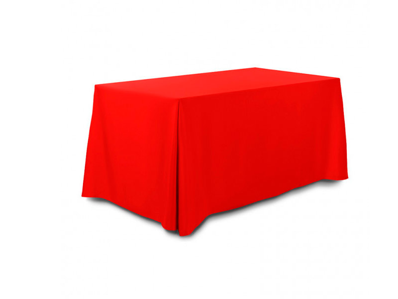 Скатерть прямоугольная красная