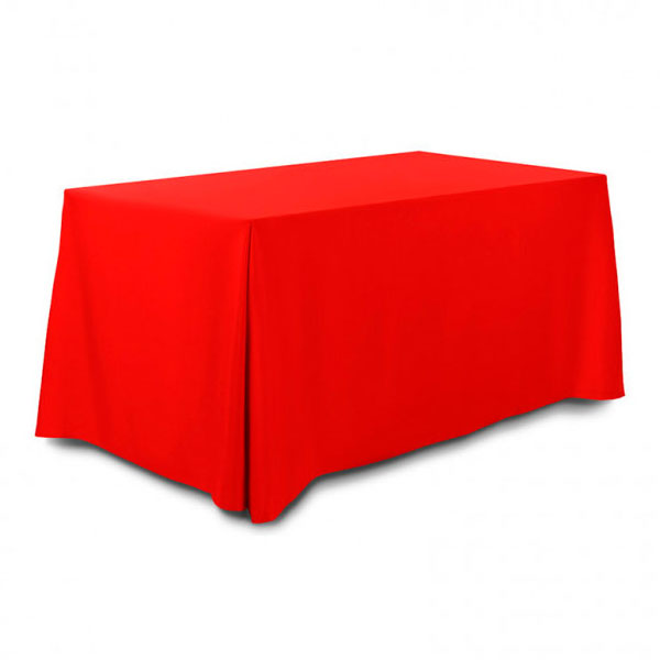 Скатерть прямоугольная красная