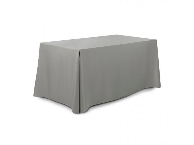 Скатерть прямоугольная серая