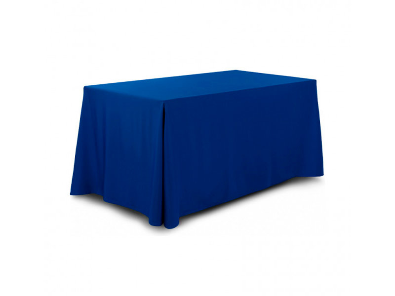 Скатерть прямоугольная синяя