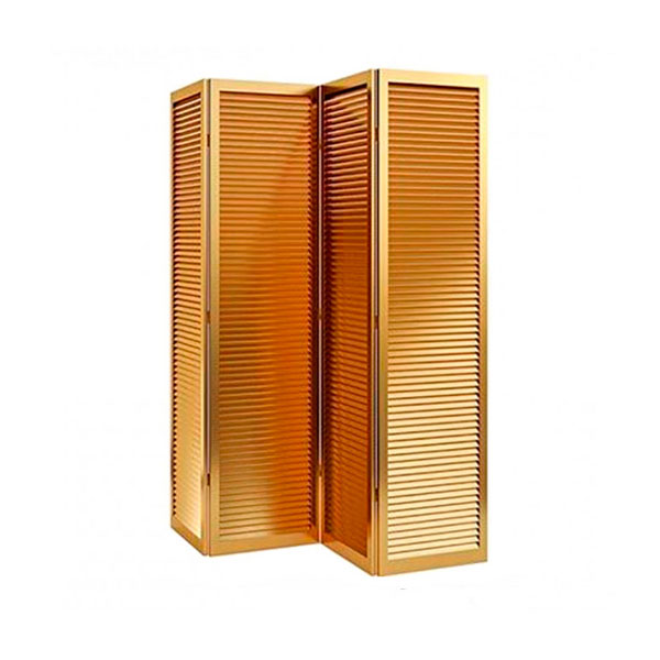 Складная ширма золотая