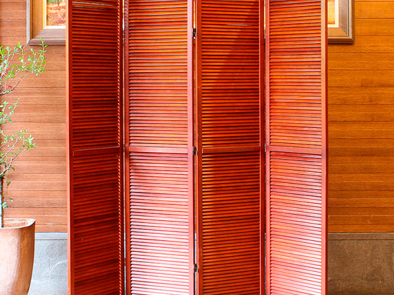 Складная ширма золотая