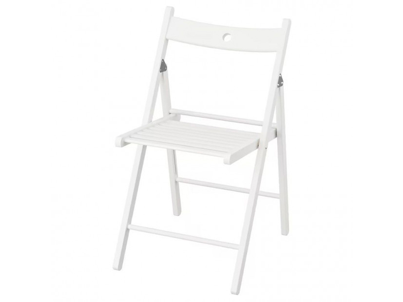 Складной стул Терье белый