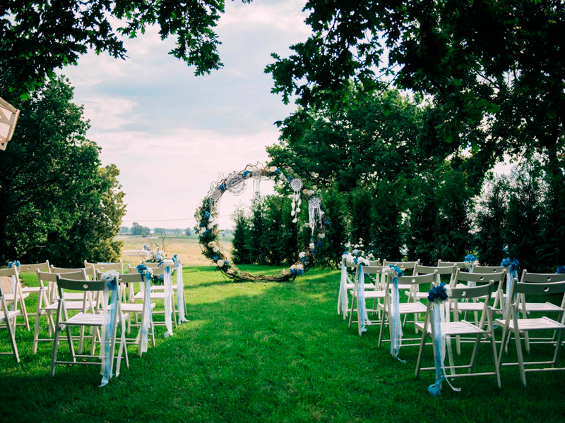 Складной стул Терье белый