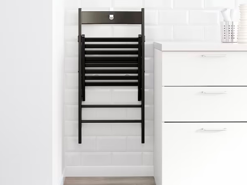 Складной стул Терье чёрный