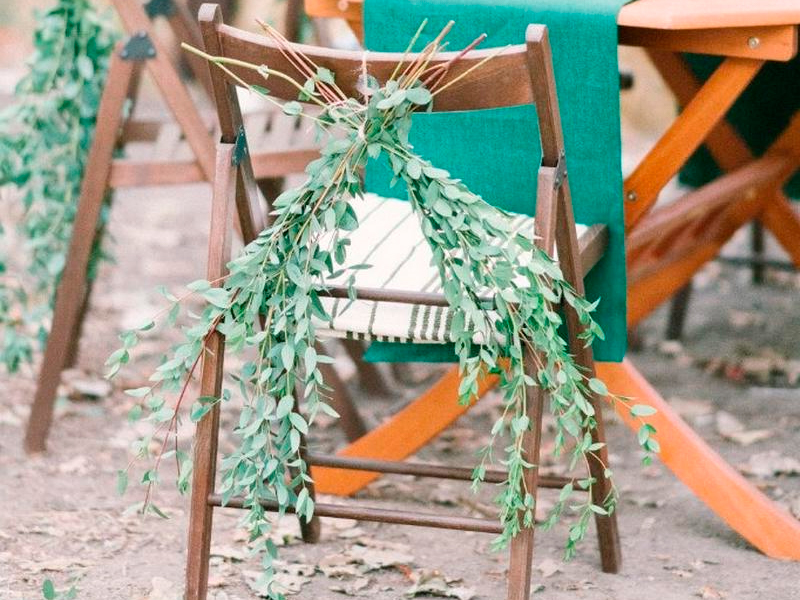 Складной стул Терье коричневый