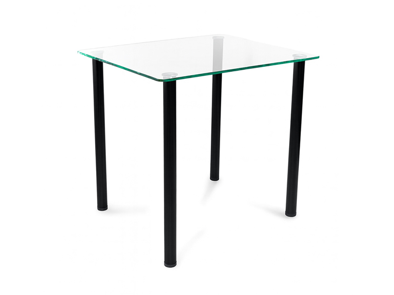 Стеклянный журнальный столик