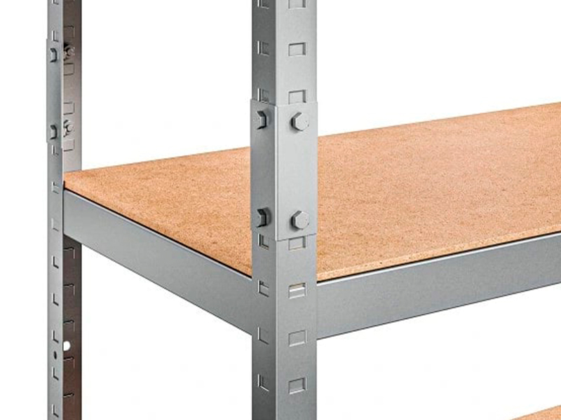 Стеллаж Atlant серебристый