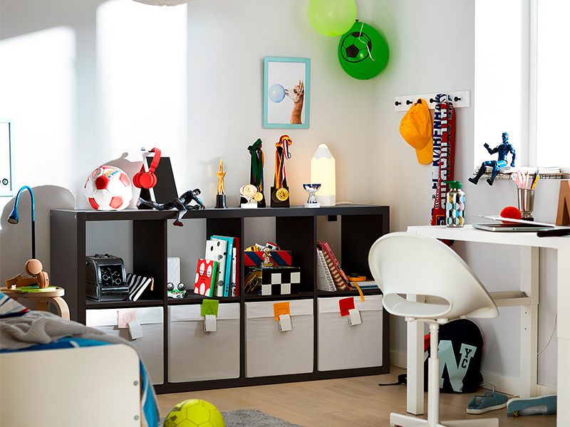 Стеллаж Kallax 8 черный