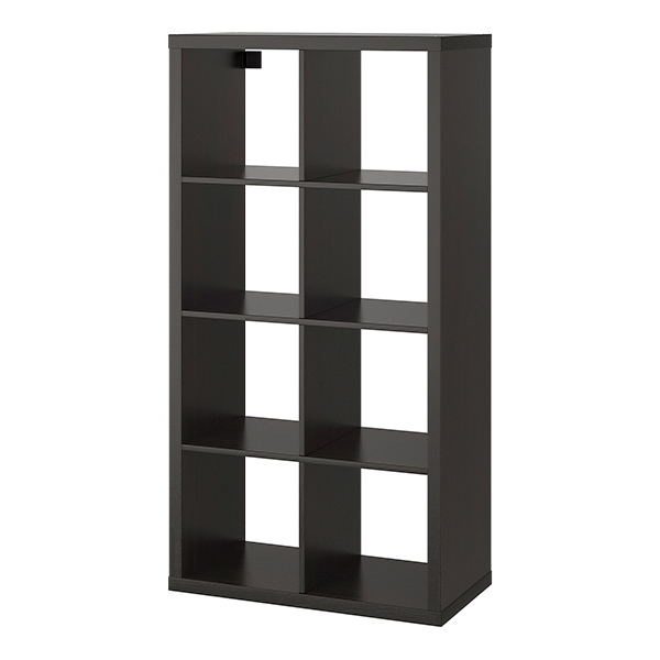 Стеллаж Kallax 8 черный