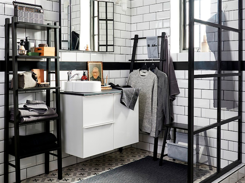 Стеллаж-лестница