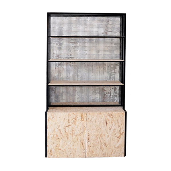 Стеллаж Loft со шкафчиком