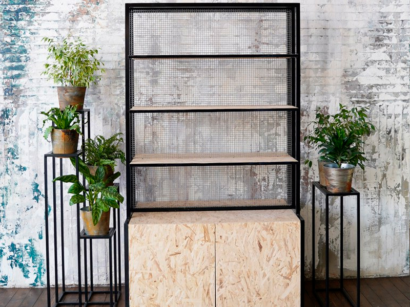 Стеллаж Loft со шкафчиком