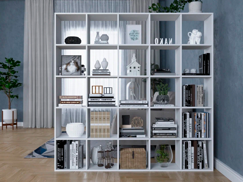 Стеллаж на 25 ячеек