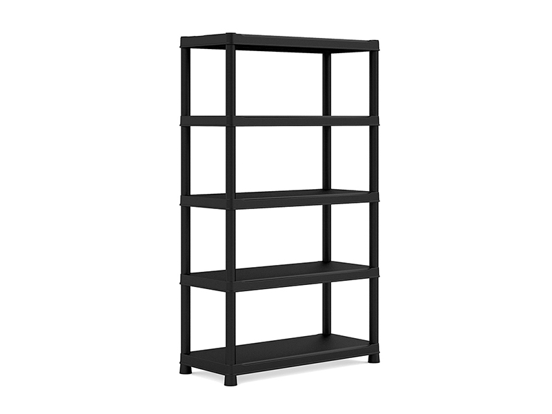 Стеллаж пластиковый черный