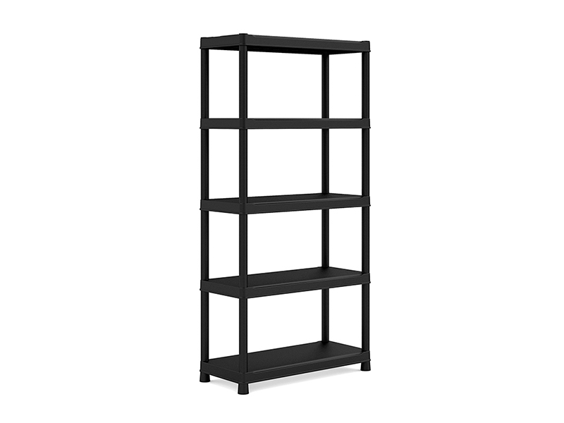 Стеллаж пластиковый черный