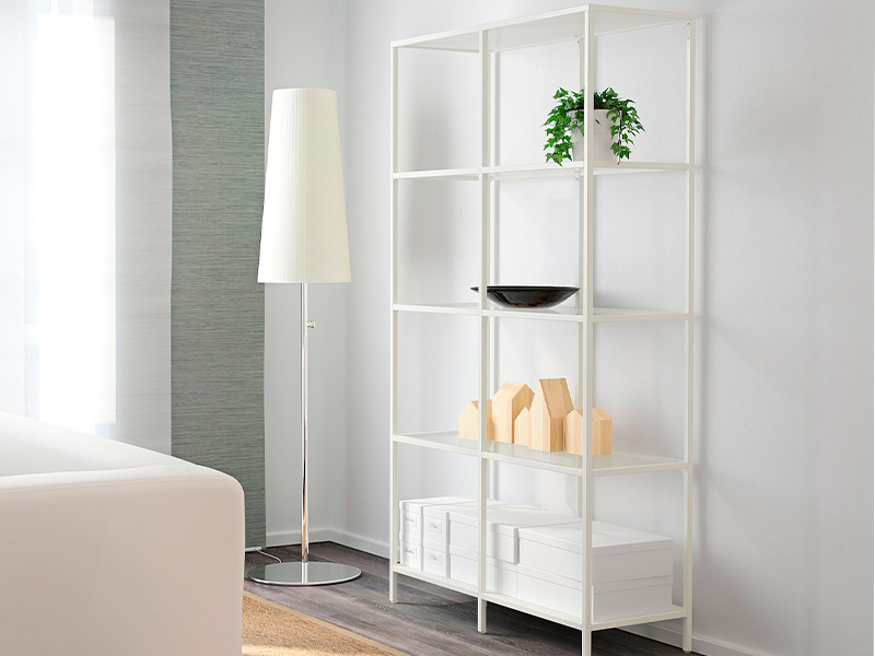 Стеллаж White Glass