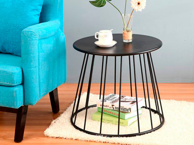 Круглый журнальный столик Cage