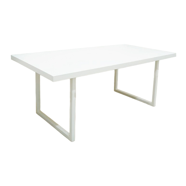 Стол для переговоров белый