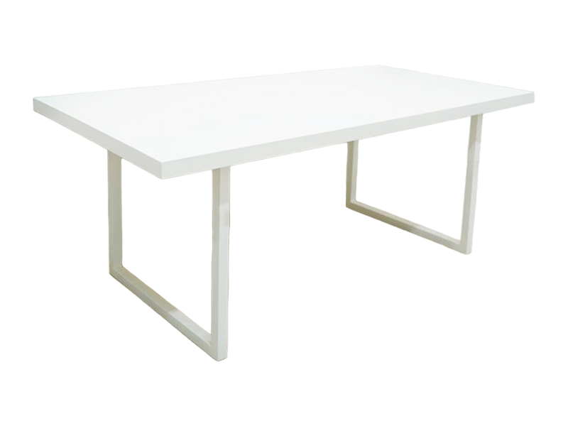 Стол для переговоров белый