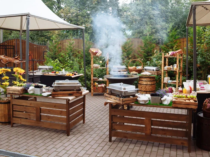 Стол фуршетный «Рустик»