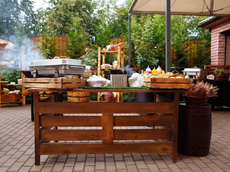 Стол фуршетный «Рустик»