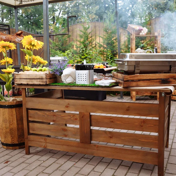 Стол фуршетный «Рустик»