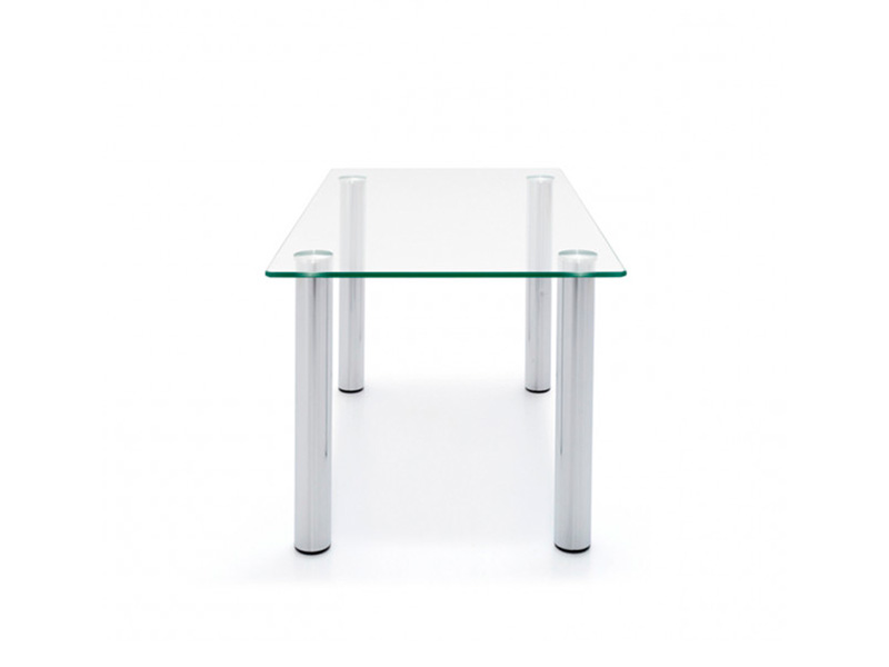 Стеклянный журнальный столик