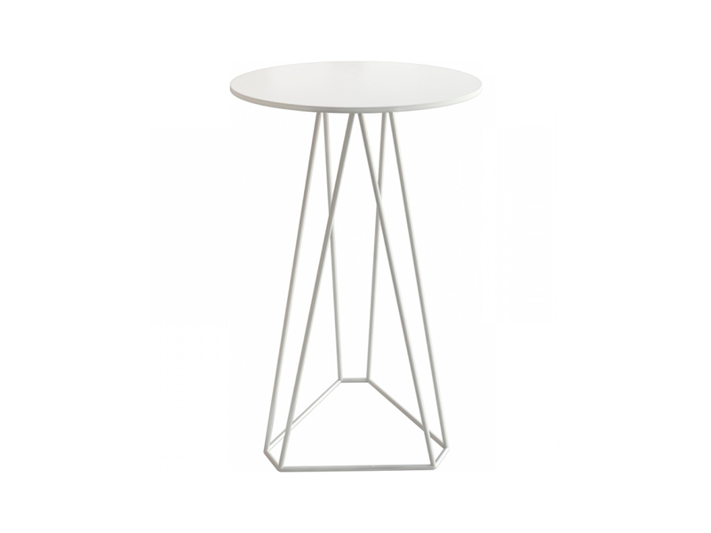 Коктейльный стол Граф белый