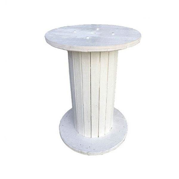 Стол фуршетный из катушки