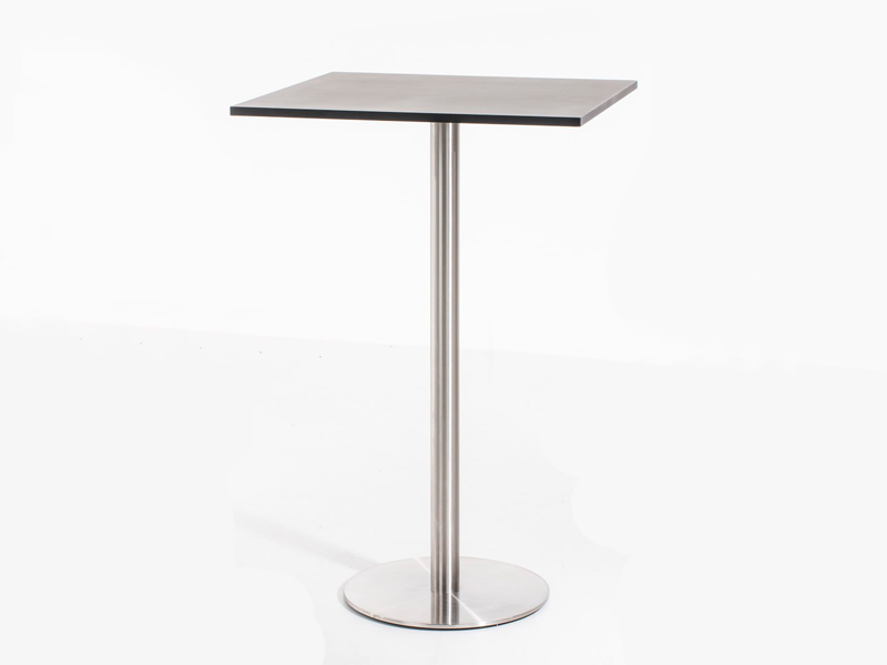 Стол коктейльный Quadratic 60x60 чёрный