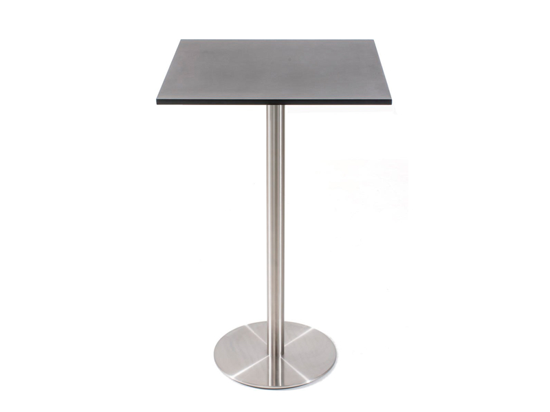 Стол коктейльный Quadratic 60x60 чёрный