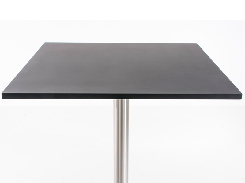 Стол коктейльный Quadratic 60x60 чёрный