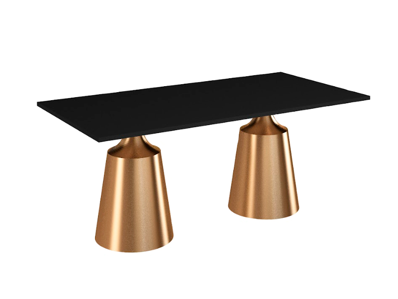 Стол Lavalin 180 чёрный