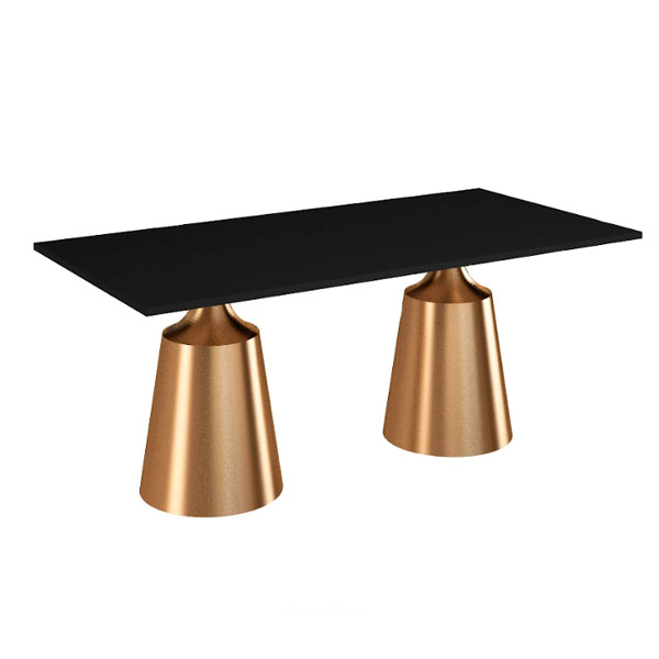 Стол Lavalin 180 чёрный