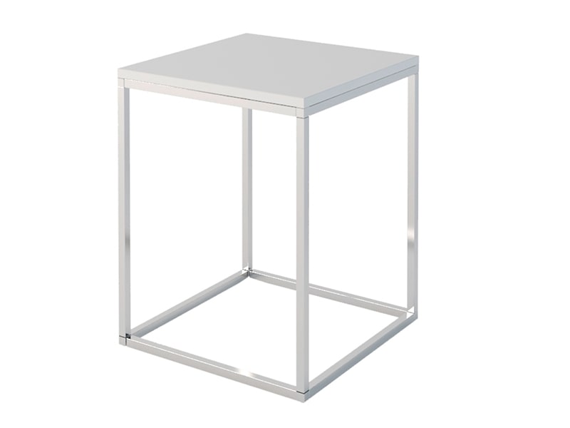 Стол-подиум Лаконичность с белой столешницей