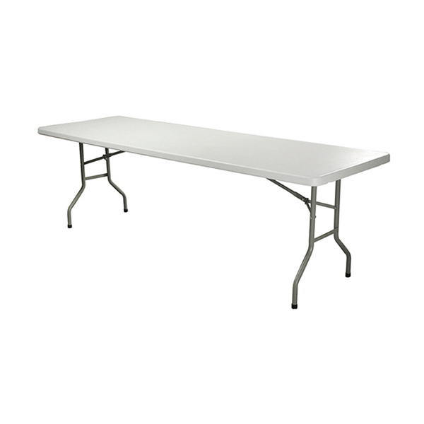 Стол прямоугольный серый