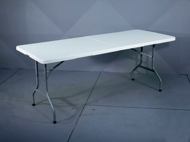 Стол прямоугольный серый