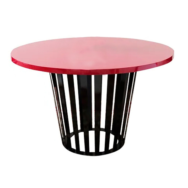 Стол со столешницей бордового цвета D1200