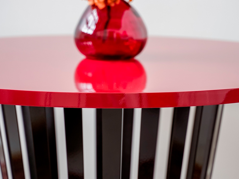 Стол со столешницей бордового цвета D1200