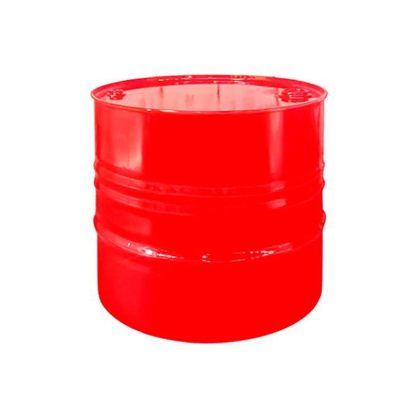 Стол журнальный из бочки красный