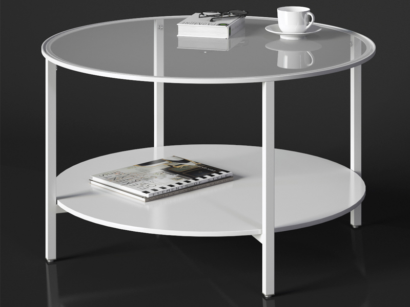 Стол стеклянный Круглый