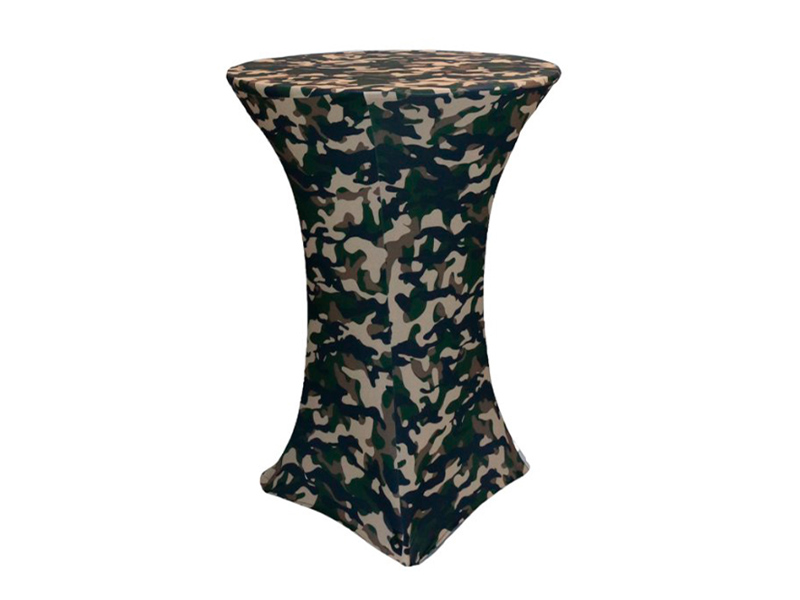 Стрейч чехол d78 для коктейльного стола армейский