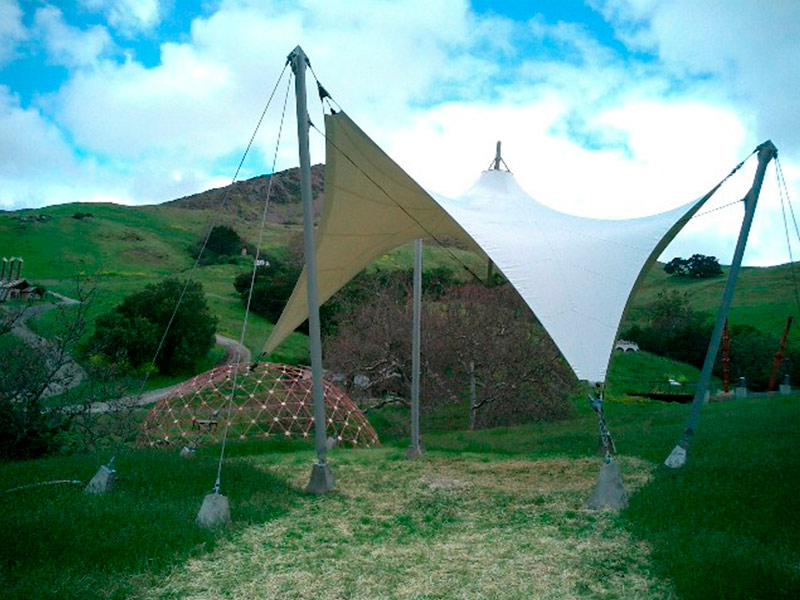 Натяжной тент 7x7