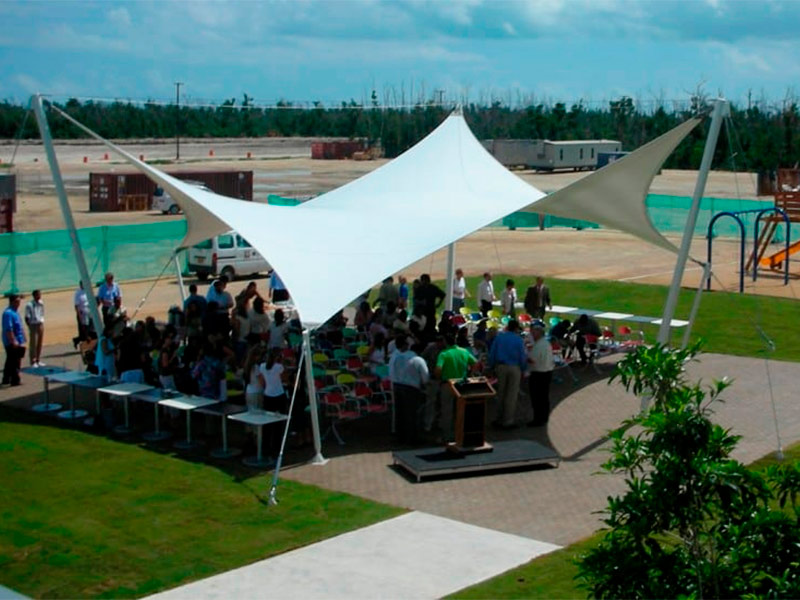 Натяжной тент 7x7