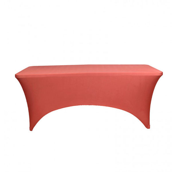 Стрейч скатерть для прямоугольного стола бордовая