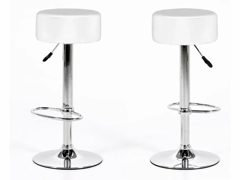 Стул барный Button белый