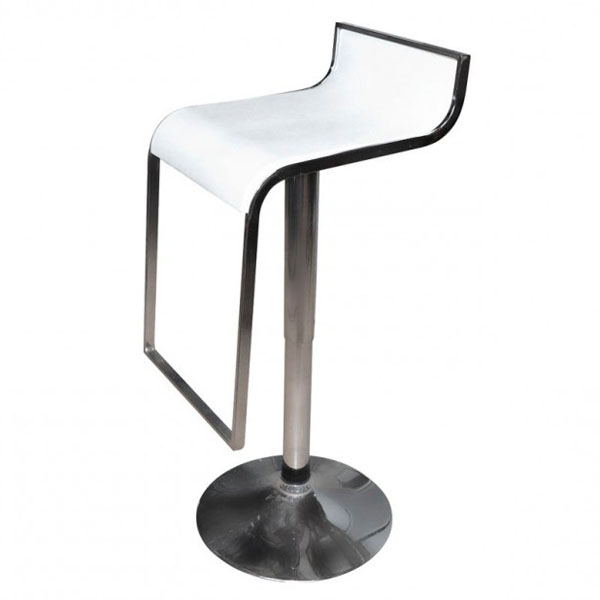 Стул барный Crack белый