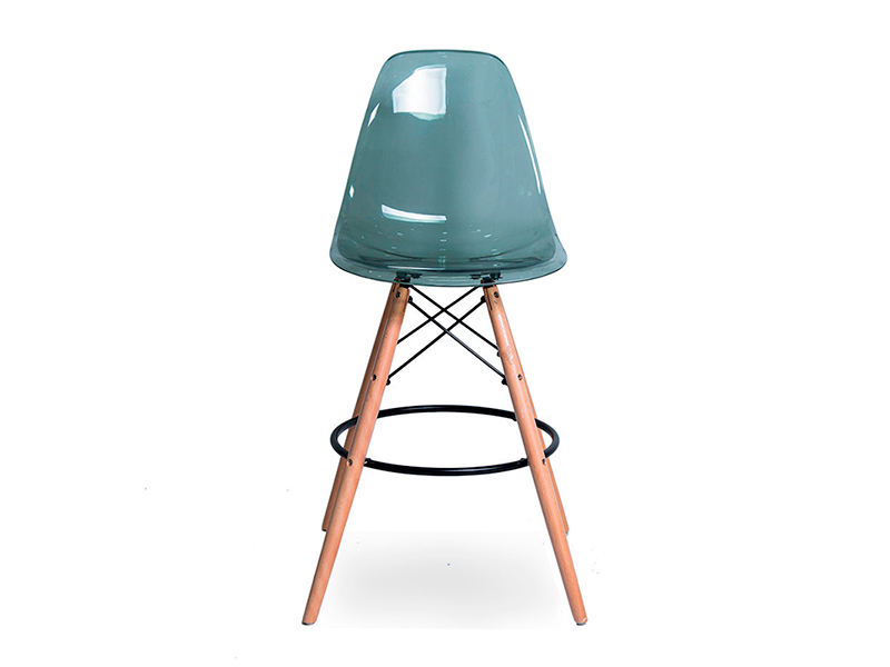 Стул барный Eames дымчатый